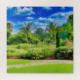 Een prachtig onderhouden tuin legpuzzel