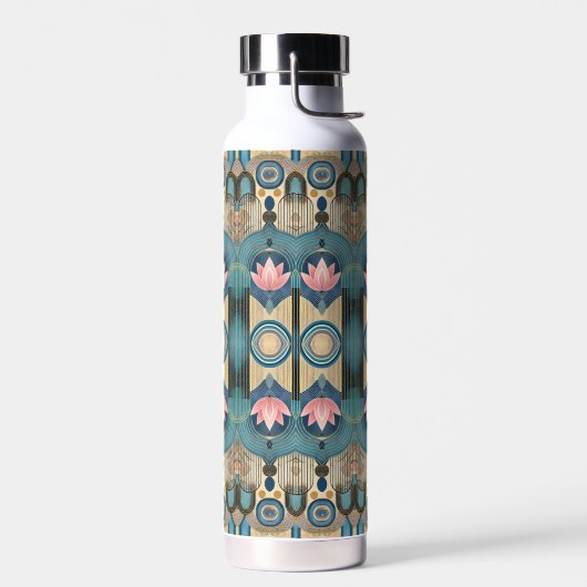 Een prachtig ontwerp met maatwerk waterfles (Links)