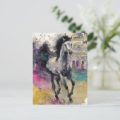 Een prachtig paard briefkaart (Staand voorkant)
