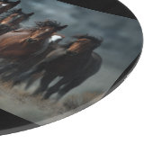 Een prachtig paard ontworpen snijplank (Hoek)