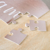 Een prachtig peutertje met Baby foto op grote foto Legpuzzel (Zijkant)