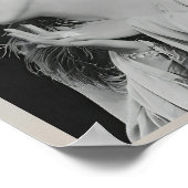 Een prachtig Poster uit de jaren twintig actrice J (Hoek)