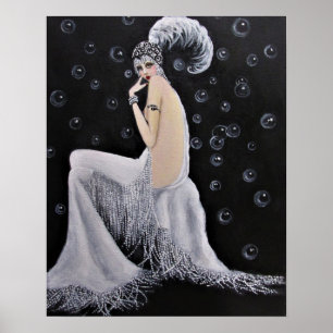 Een prachtig  schoenmeisje/Poster Poster