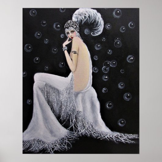 Een prachtig  schoenmeisje/Poster Poster (Voorkant)