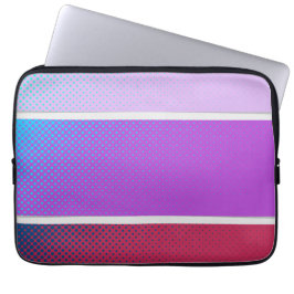Een prachtig spectrum van paarse kleuren laptop sleeve