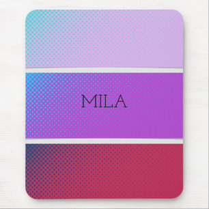 Een prachtig spectrum van paarse kleuren muismat