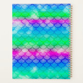 Een prachtig spectrum van vermagerde kleuren notit planner (Achterkant)