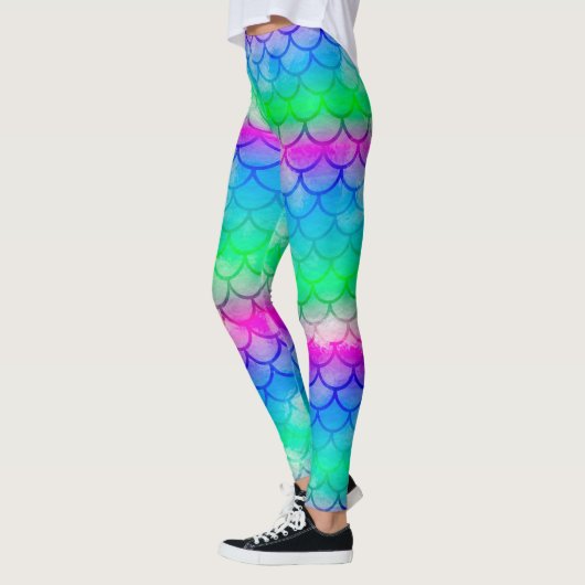 Een prachtig spectrum van zeemeerminnen leggings (Links)