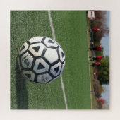 Een prachtig spel - Voetbal of Futbol - 20x20 - 67 Legpuzzel (Horizontaal)
