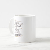 Een prachtig stuk woordkunst met een harmonie koffiemok (Voorkant links)