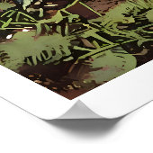 Een prachtig tulpenbol poster (Hoek)