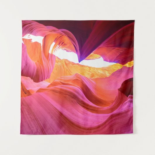 Een prachtig uitzicht met brede hoek voor verbluff wandkleed (Voorkant)