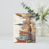 Een prachtig Uitzicht van de iconische stad van Du Briefkaart (Staand voorkant)