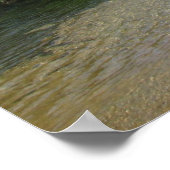 Een prachtig Uitzicht van de rivier Poster (Hoek)