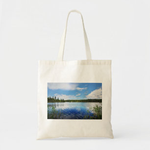 Een prachtig Uitzicht van het Finse Saimaa-meer Tote Bag