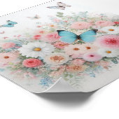 Een prachtig web voor de babykamer poster (Hoek)