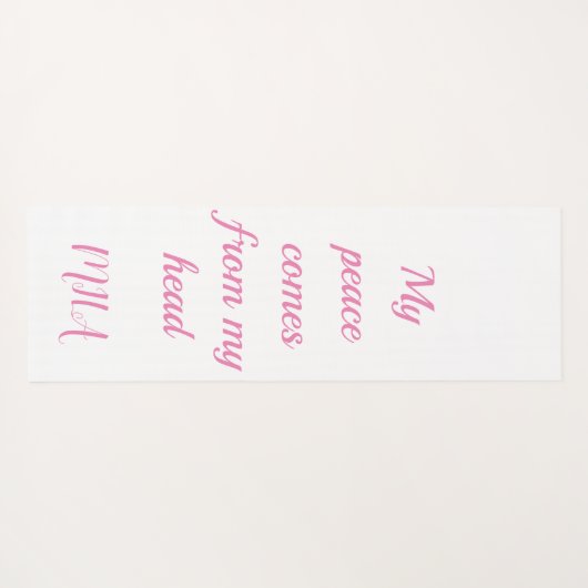 Een prachtige basis van zeven kakras van bloemen yogamat (Achterkant (horizontaal))