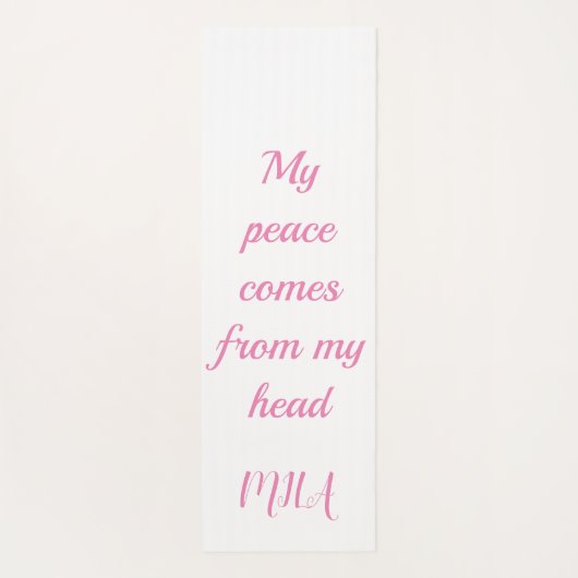 Een prachtige basis van zeven kakras van bloemen yogamat (Achterkant)