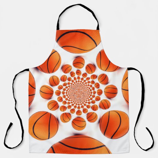 Een prachtige Basket ball Schort (Voorkant)