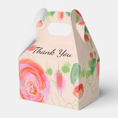 Een prachtige bruiloft gast gunst box bedankdoosjes (Achterkant)