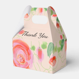 Een prachtige bruiloft gast gunst box bedankdoosjes