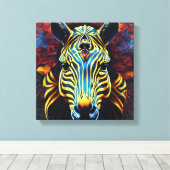 Een prachtige canvas penting (Insitu (Houten vloer))