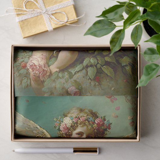 Een prachtige Cherub-tissue paper Tissuepapier (Geschenk)