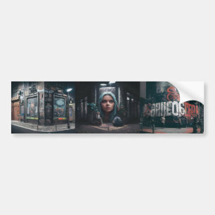 Een prachtige compilatie van street art graffiti a bumpersticker
