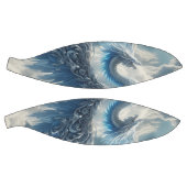 Een prachtige draak omringd door wolken basketbal (Panelen)