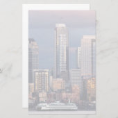 Een prachtige en dramatische zonsondergang uit het briefpapier (Voorkant / Achterkant)