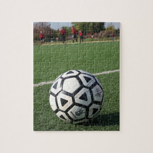 Een prachtige game - Voetbal of Futbol - 8x10 - 11 Legpuzzel (Verticaal)