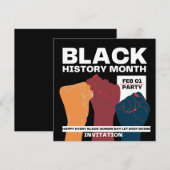 Een prachtige Geschiedenis BHM Partij Kaart (Voorkant / Achterkant)