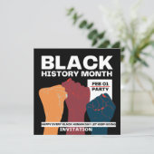 Een prachtige Geschiedenis BHM Partij Kaart (Staand voorkant)
