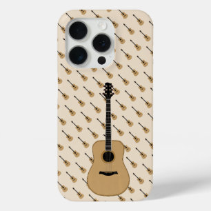 Een prachtige gitaar iPhone 15 pro case