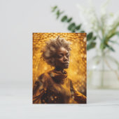 Een prachtige godin van de honingbijen briefkaart (Staand voorkant)