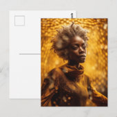 Een prachtige godin van de honingbijen briefkaart (Voorkant / Achterkant)