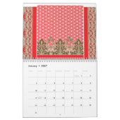 Een prachtige Indiase trouwjurk versierd met een r Kalender (Jan 2027)