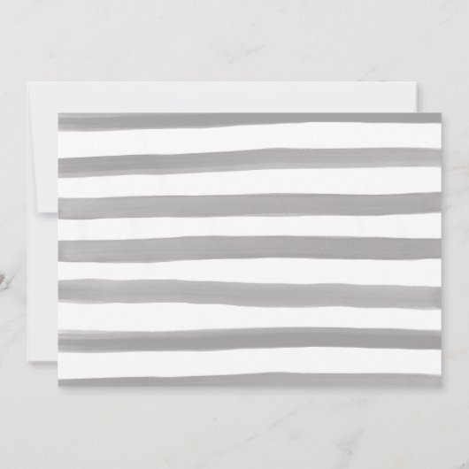 Een prachtige moderne foto 1e verjaardag kaart (Achterkant)