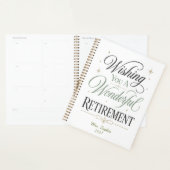 Een Prachtige Pensioenwens Gepersonaliseerd Planner (Display)
