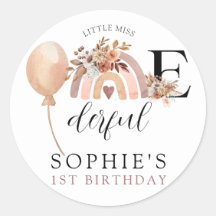 EEN prachtige Rainbow Girl's Verjaardag uitnodigin