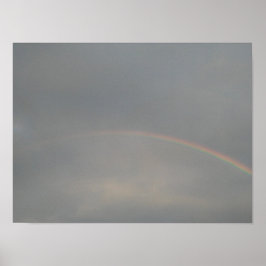 Een prachtige regenboog poster