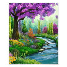 Een prachtige tuin foto uitbreiding