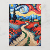 Een prachtige weide briefkaart (Voorkant)