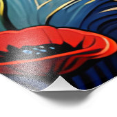 Een prachtige weide foto afdruk (Hoek)