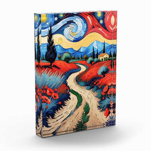 Een prachtige weide fotoblokken (Links)