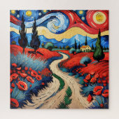 Een prachtige weide legpuzzel (Verticaal)