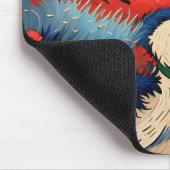 Een prachtige weide muismat (Hoek)