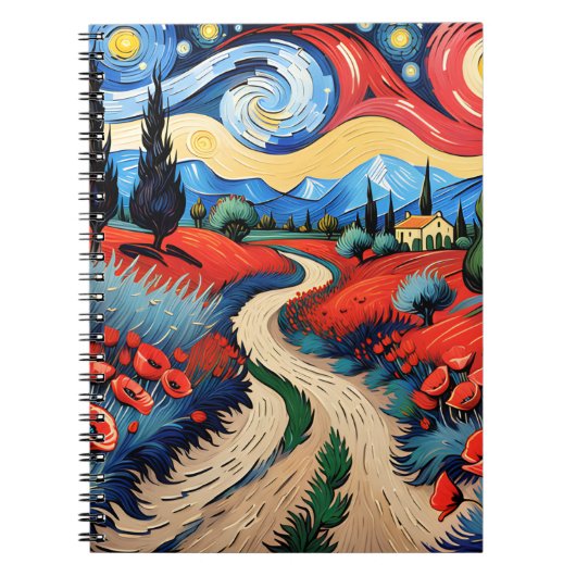 Een prachtige weide notitieboek (Voorkant)