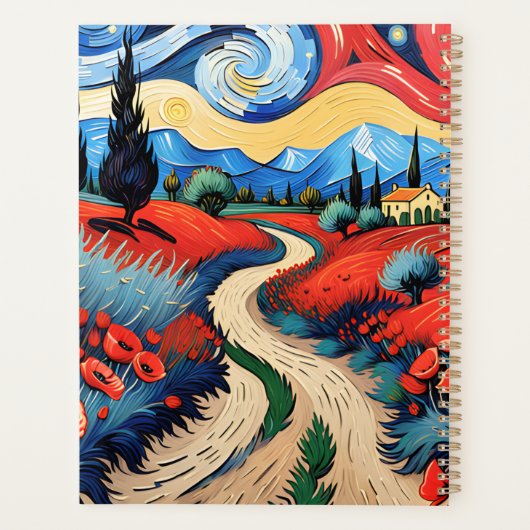 Een prachtige weide planner (Achterkant)