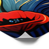 Een prachtige weide poster (Hoek)